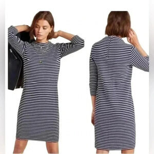 Anthropologie Seen Worn Kept Striped Dress - Size 4P